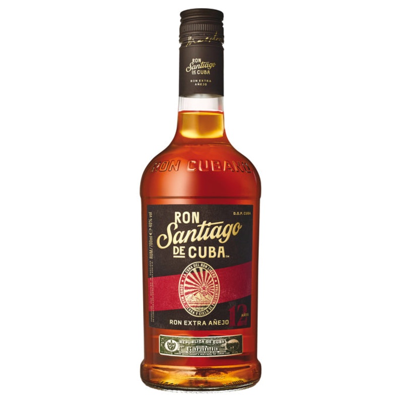 Santiago de Cuba 12 Year Old Extra Aejo Rum | 700ML