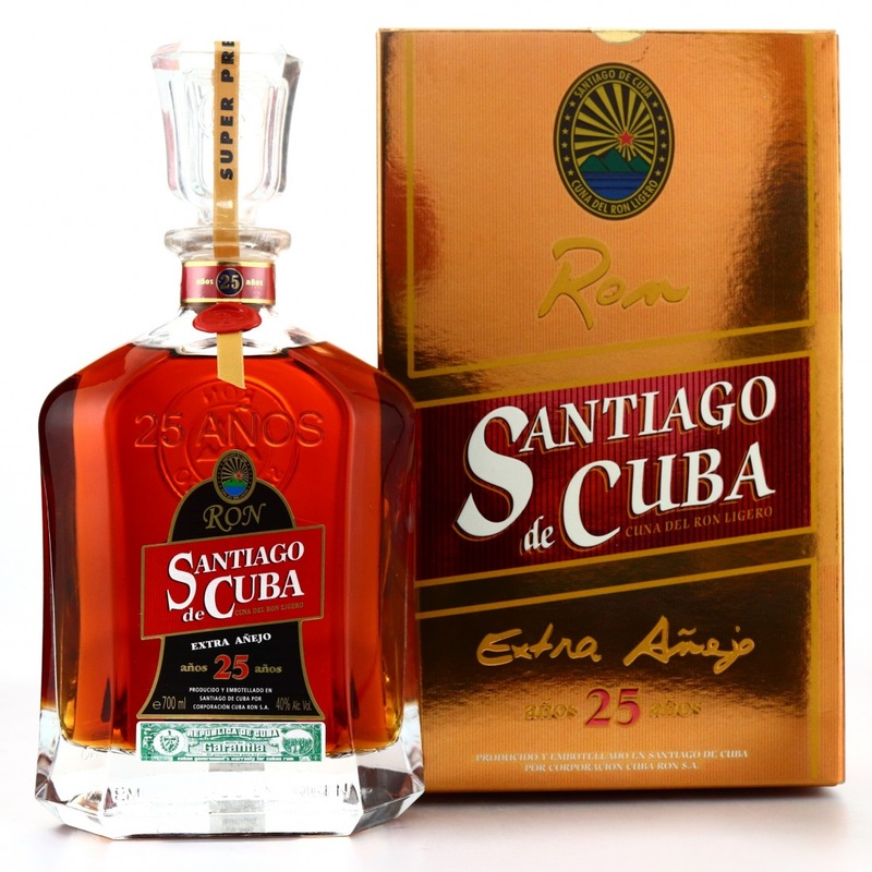 Santiago de Cuba 25 Year Old Extra Aejo Rum | 700ML