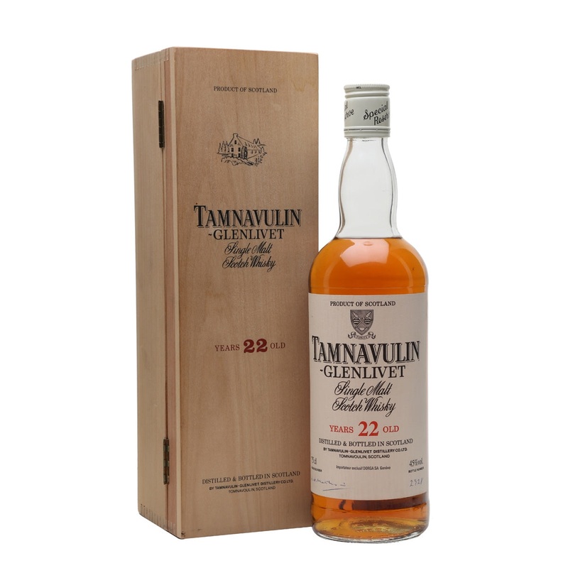 Tamnavulin-Glenlivet 22 Year Old Speyside Single Malt Scotch Whisky
