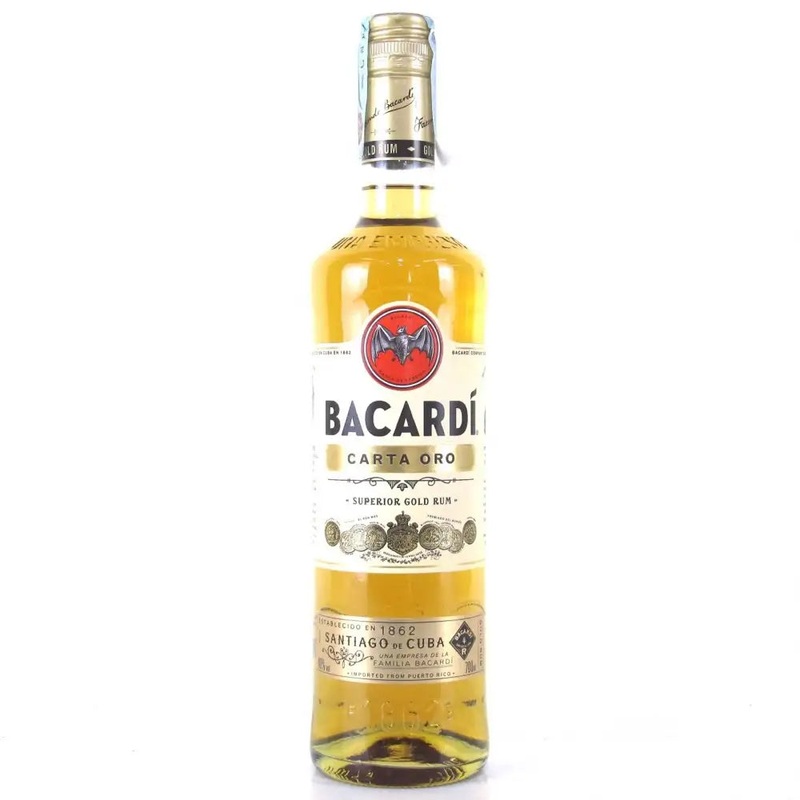 Bacardi Carta Oro 40% Rum | 700ML