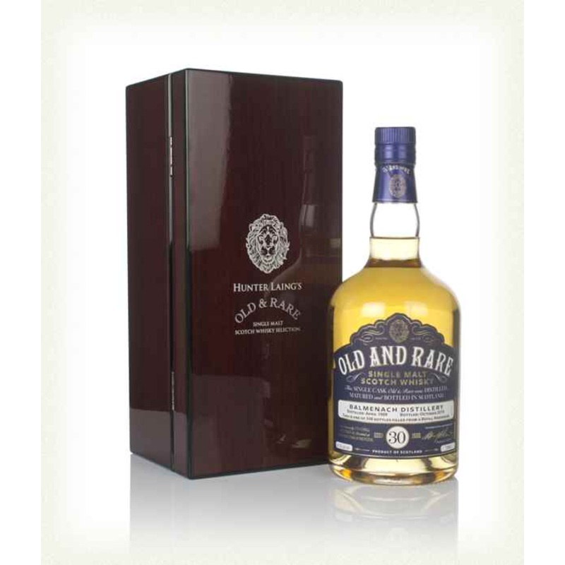 Balmenach 30 Year Old 1989 - Old & Rare (Hunter Laing) Whisky | 700ML