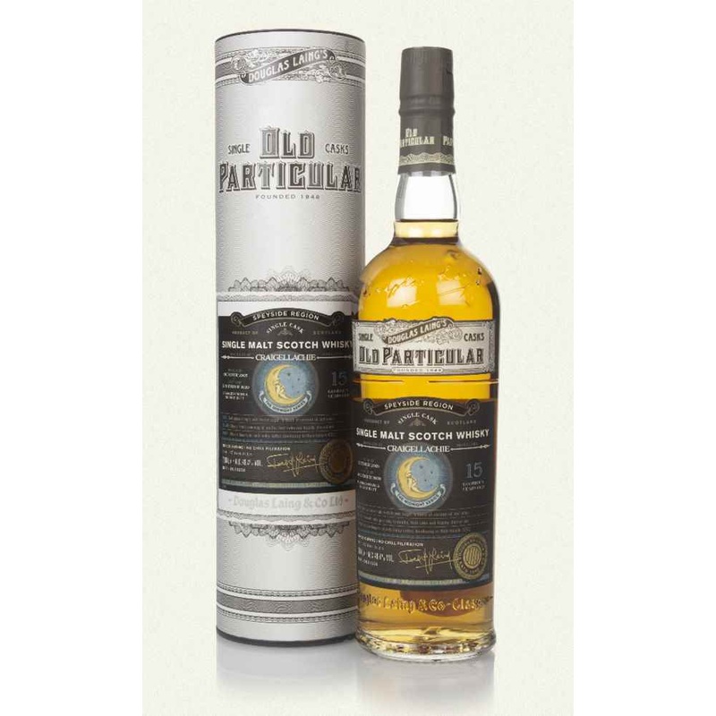 Craigellachie 15 Year Old 2005 - Old Particular The Midnight Series (Douglas Laing)  Scotch Whisky | 700ML