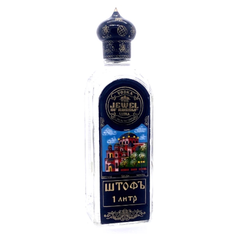 Jewel of Russia Ultra (Hand-Painted Bottle) Vodka | 1L