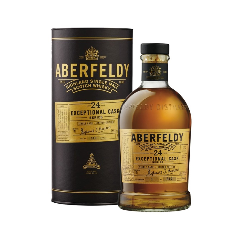 Aberfeldy 24 Year Old Exceptional Cask Series Highland Single Malt Scotch Whisky