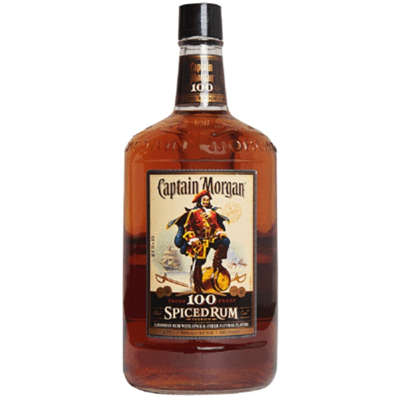 Captain Morgan Black Cask 100 Proof Spiced Rum | 1.75L