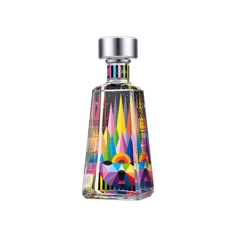 Essential 1800 Artists Series Okuda San Miguel Limited Edition Bottle