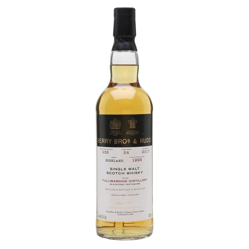 Tullibardine 1993 24 Year Old Berry Bros & Rudd Highland Single Malt Scotch Whisky | 700ML