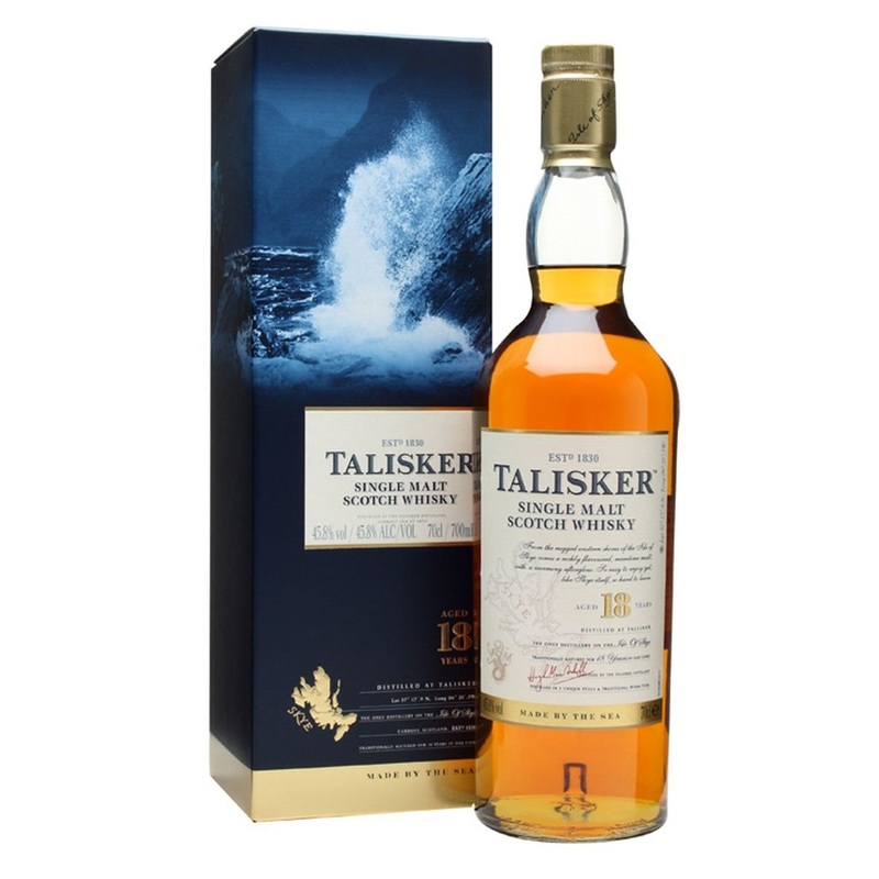 Talisker 18 Year Old Island Single Malt Scotch Whisky | 700ML