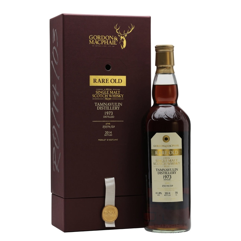 Tamnavulin 1973 40 Year Old Rare Old Gordon & MacPhail Speyside Single Malt Scotch Whisky | 700ML