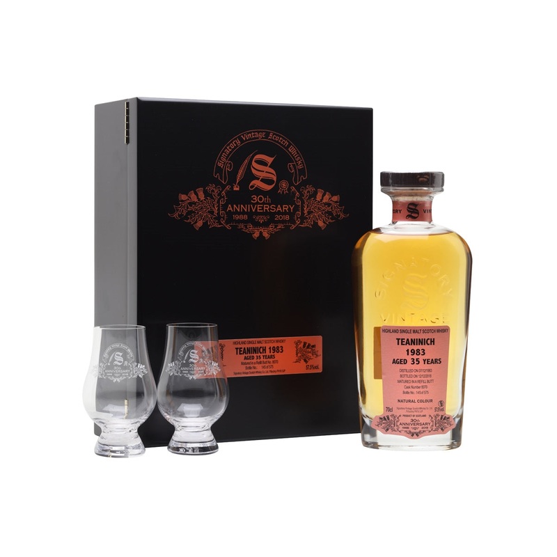 Teaninich 1983 35 Year Old Signatory 30th Anniversary Highland Single Malt Scotch Whisky | 700ML