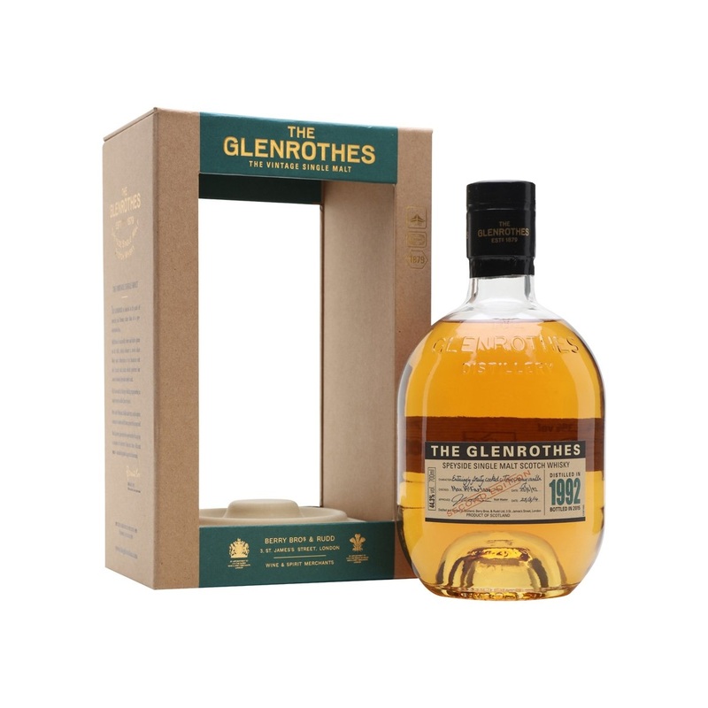 Glenrothes 1992 2nd Release Speyside Single Malt Scotch Whisky | 700ML