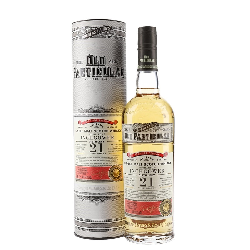 Inchgower 1998 21 Year Old Old Particular Speyside Single Malt Scotch Whisky | 700ML