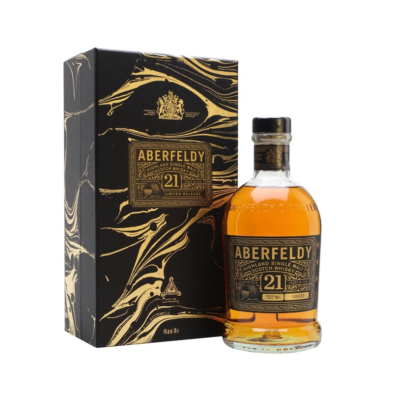 Aberfeldy 21 Year Old Festive Gift Box Highland Single Malt Scotch Whisky | 700ML
