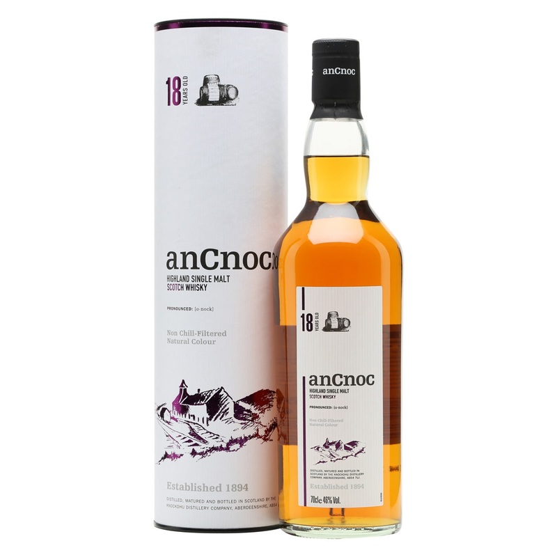 AnCnoc 18 Year Old Highland Single Malt Scotch Whisky | 700ML
