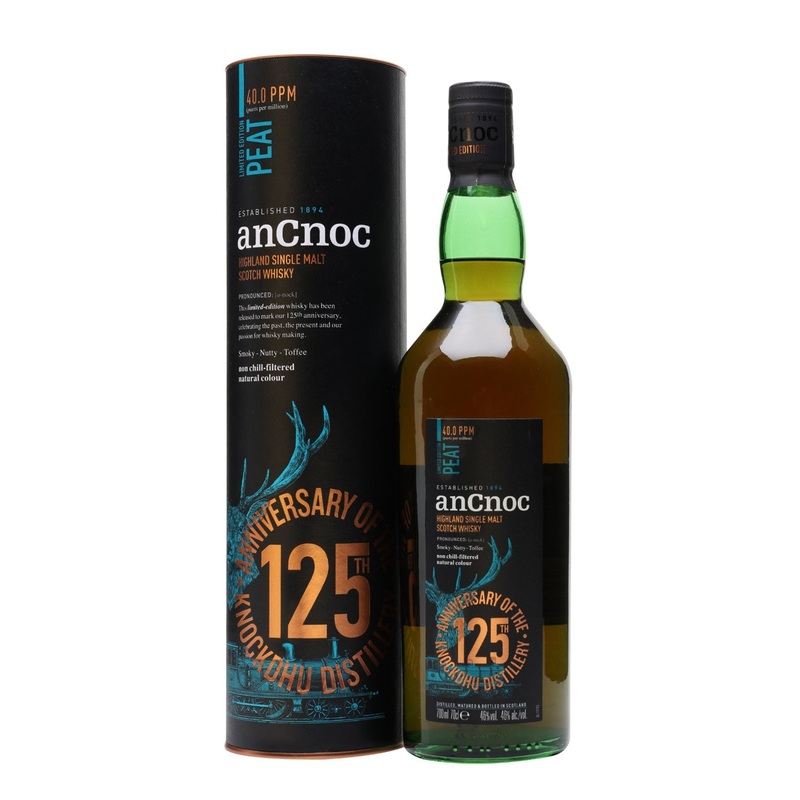 AnCnoc Peaty Highland Single Malt Scotch Whisky | 700ML