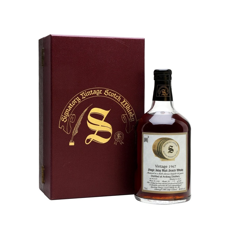 Ardbeg 1967 30 Year Old Sherry Cask #1140 Signatory Islay Single Malt Scotch Whisky | 700ML