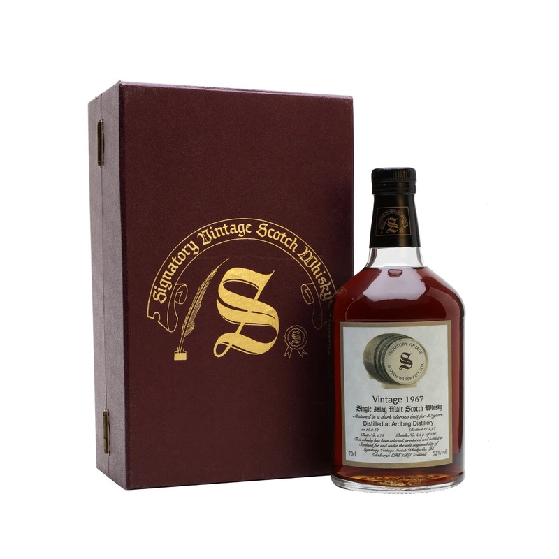 Ardbeg 1967 30 Year Old Sherry Cask #578 Signatory Islay Single Malt Scotch Whisky | 700ML