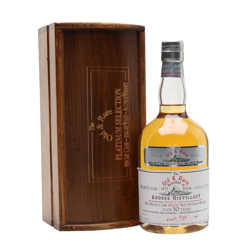 Ardbeg 1975 30 Year Old Old & Rare Platinum Islay Single Malt Scotch Whisky | 700ML