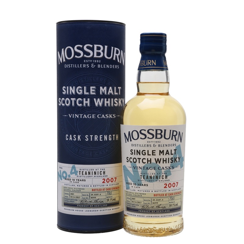 Teaninich 2007 10 Year Old Vintage Casks #4 Mossburn Highland Single Malt Scotch Whisky | 700ML