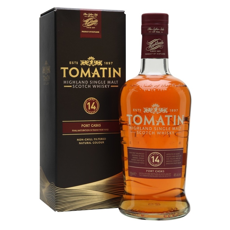 Tomatin 14 Year Old Tawny Port Finish Highland Single Malt Scotch Whisky | 700ML