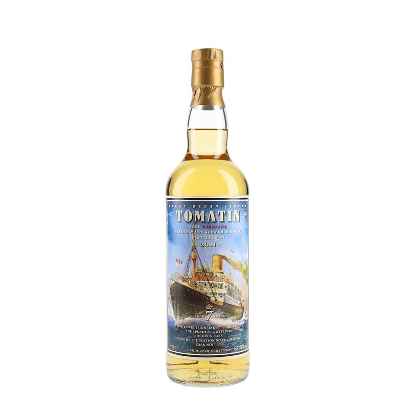 Tomatin 2011 7 Year Old Jack Wiebers Messe Limburg 2019 Highland Single Malt Scotch Whisky | 700ML