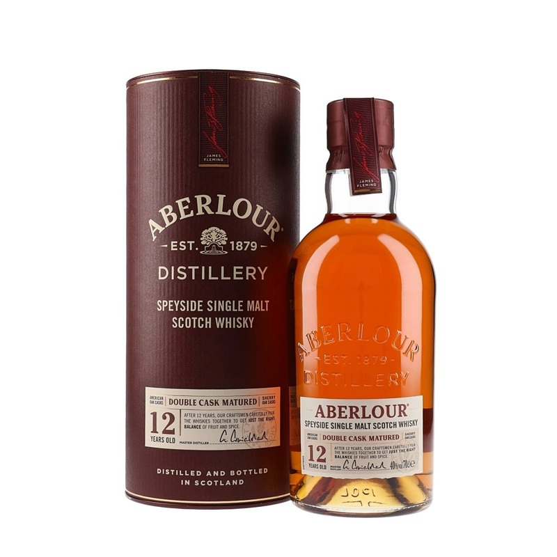 Aberlour 12 Year Old Double Cask Matured Speyside Single Malt Scotch Whisky | 700ML