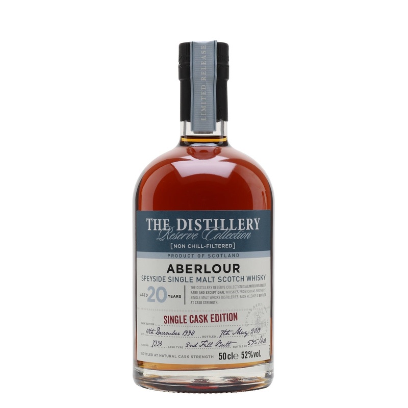 Aberlour 1998 20 Year Old Sherry Cask Distillery Edition Speyside Single Malt Scotch Whisky | 500ML