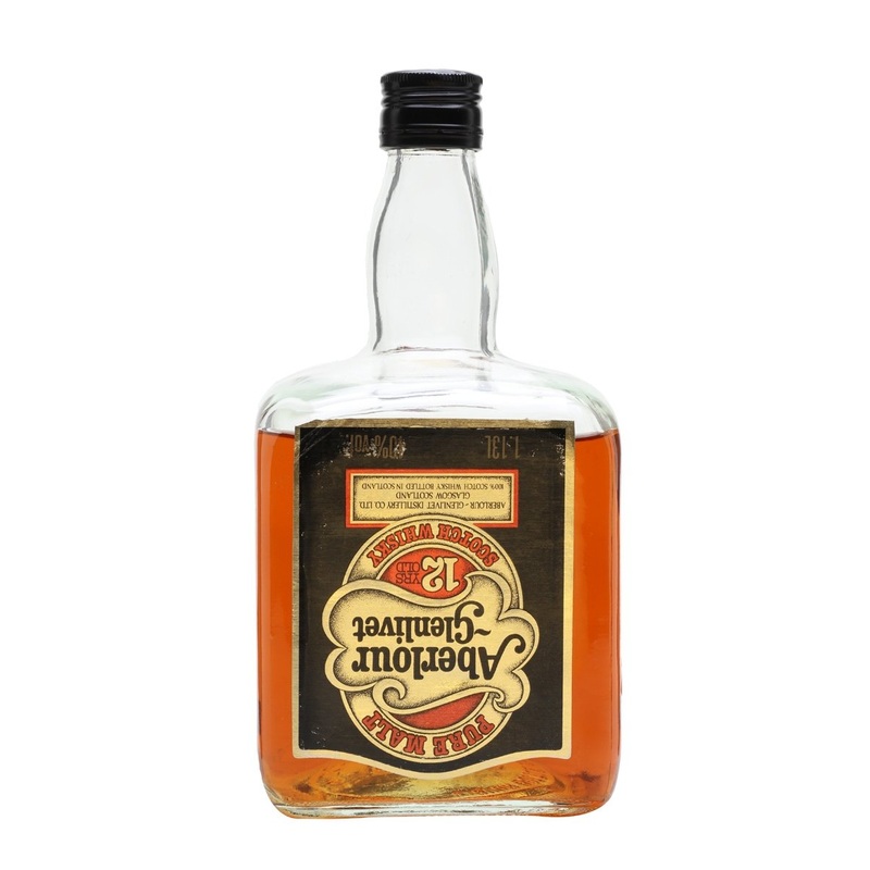 Aberlour-Glenlivet 12 Year Old Bot.1980s Speyside Single Malt Scotch Whisky | 1.13L