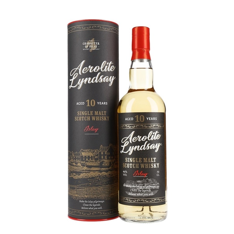 Aerolite Lyndsay 10 Year Old Islay Single Malt Scotch Whisky | 700ML