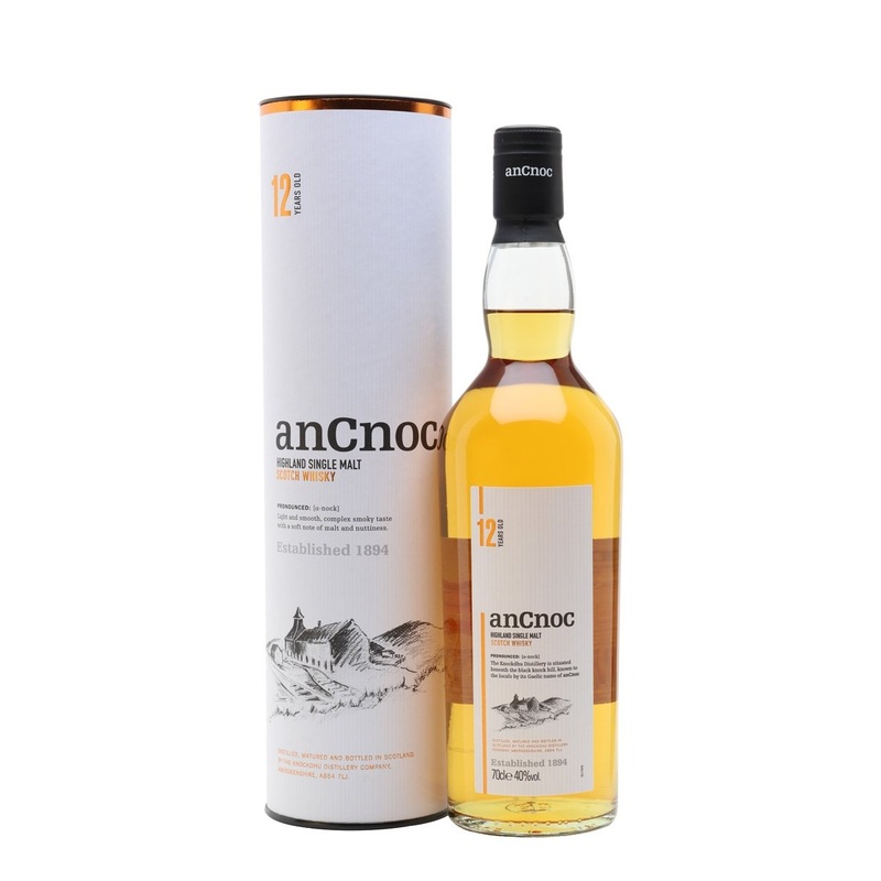 AnCnoc 12 Year Old Highland Single Malt Scotch Whisky | 700ML
