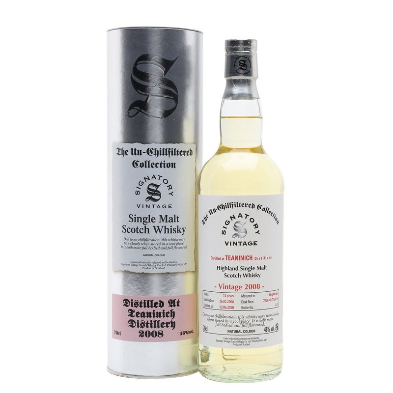 Teaninich 2008 12 Year Old Signatory Highland Single Malt Scotch Whisky | 700ML
