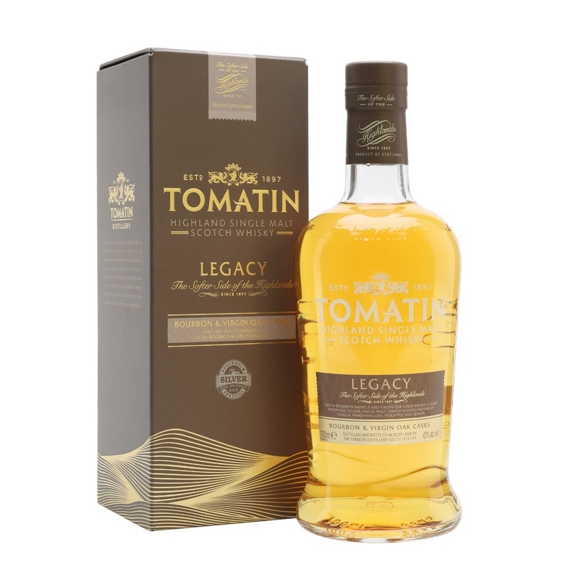 Tomatin Legacy Bourbon & Virgin Oak Highland Single Malt Scotch Whisky | 700ML