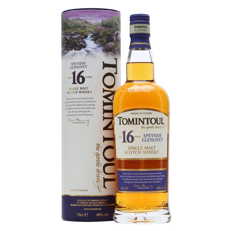 Tomintoul 16 Year Old Speyside Single Malt Scotch Whisky | 700ML