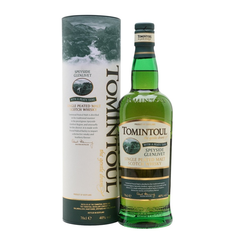 Tomintoul Peaty Tang Speyside Single Malt Scotch Whisky | 700ML