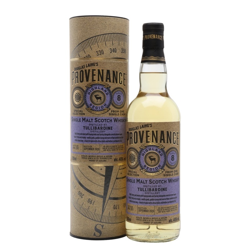 Tullibardine 2012 8 Year Old Provenance Highland Single Malt Scotch Whisky | 700ML