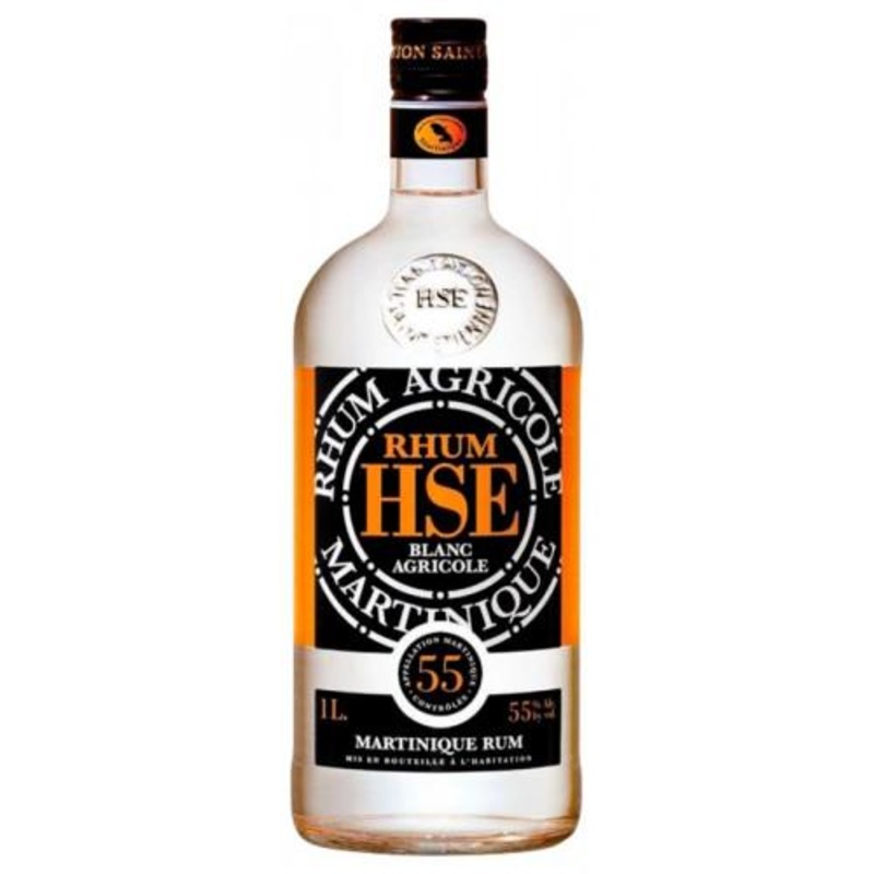 Habitation Saint Etienne Rhum Blanc Agricole 110 Proof Rum | 1L