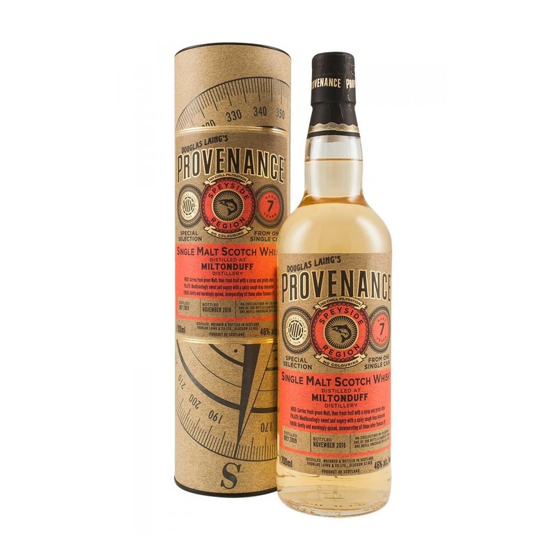 2009 Douglas Laing & Co. Provenance Miltonduff 7 Year Old Single Malt Scotch Whisky | 700ML