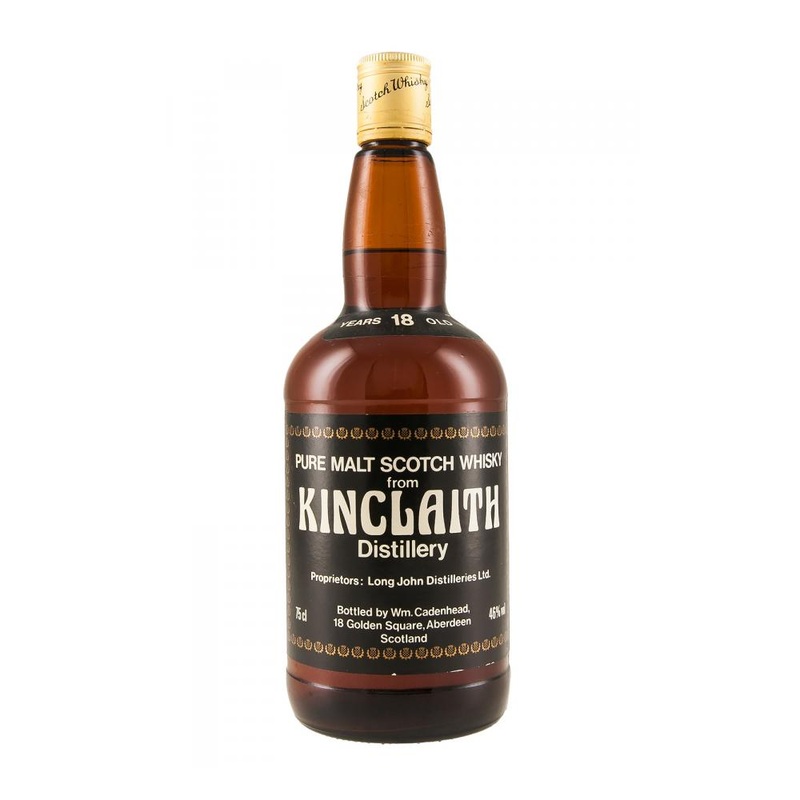 Kinclaith 18 Year Old Cadenheads c. 1970s Pure Malt Scotch Whisky | 700ML