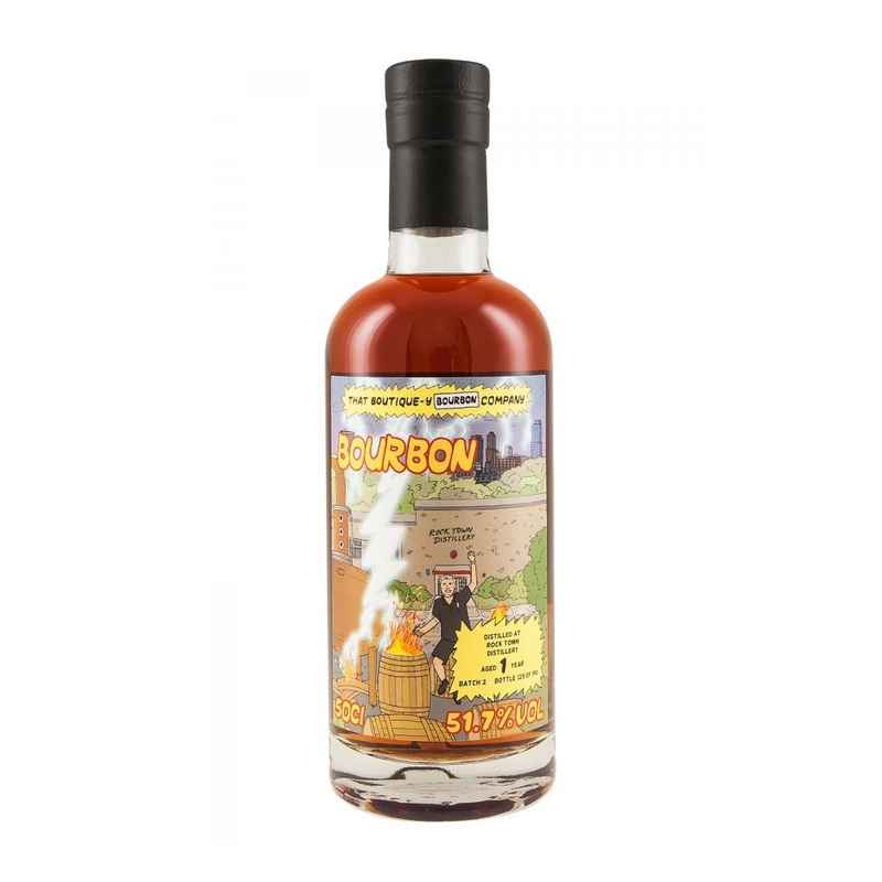 That Boutique-y Bourbon Company Rock Town 1 Year Old Batch #2 Bourbon Whisky | 500ML