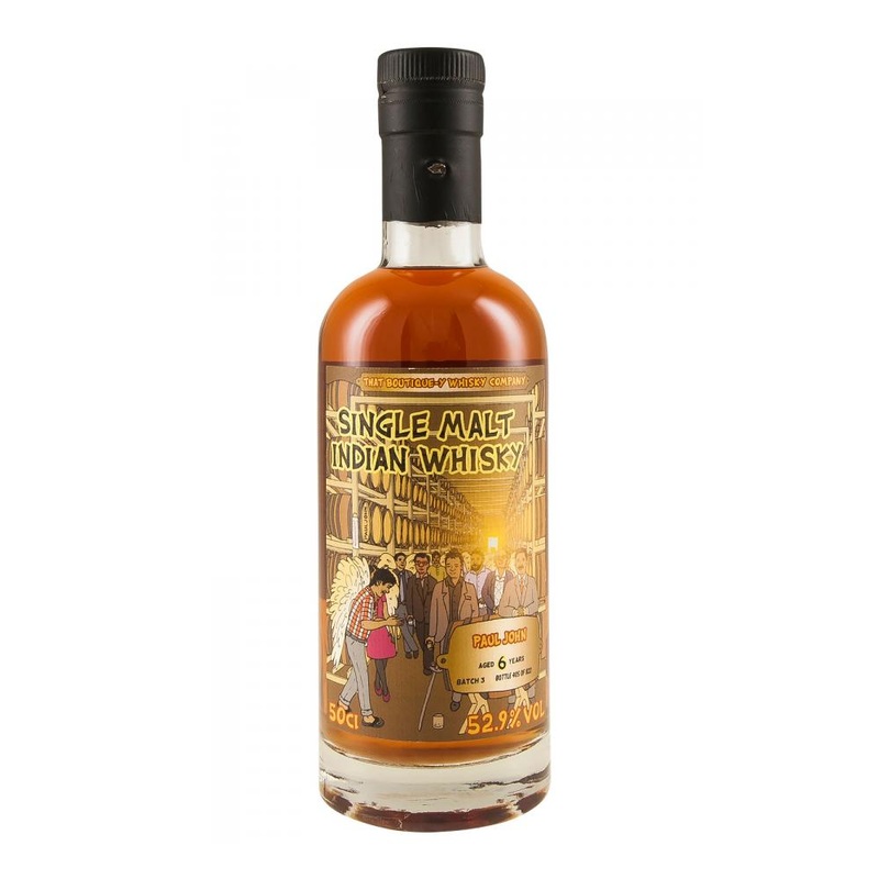 That Boutique-y Whisky Company Paul John 6 Year Old Batch #3 Single Malt Indian Whisky | 500ML
