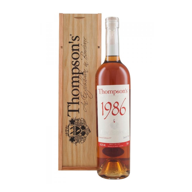 Thompson's 1986 Fine Bordeaux Brandy | 700ML