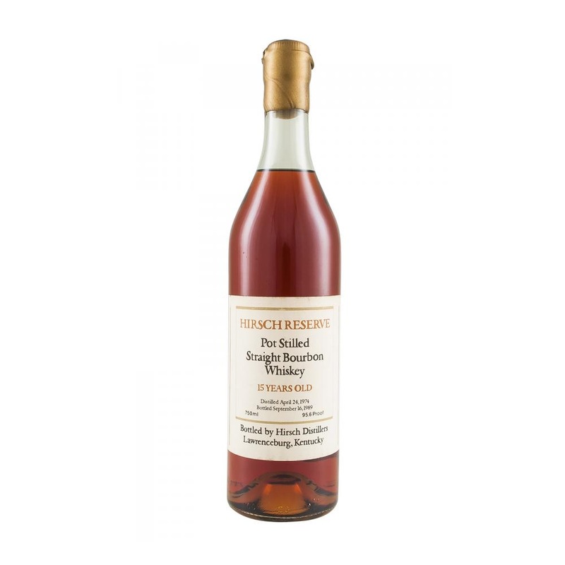 A.H. Hirsch 15 Year Pot Still Straight Bourbon Whiskey