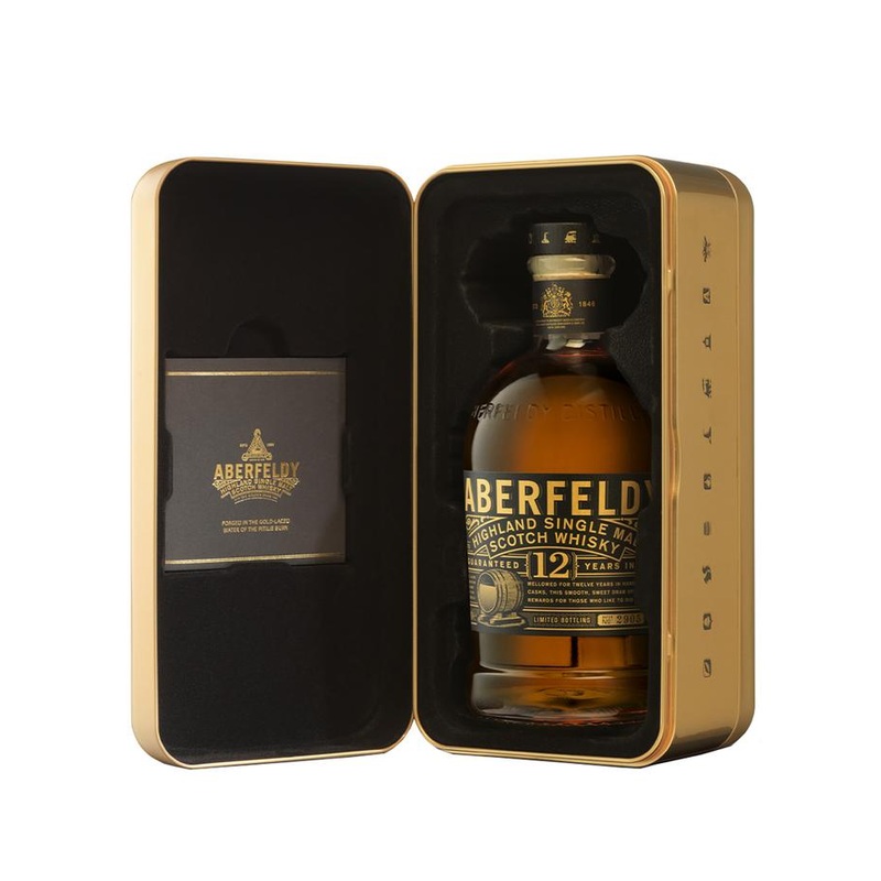 Aberfeldy Limited Edition 12 Year Old Gold Bar Edition Single Malt Scotch Whisky