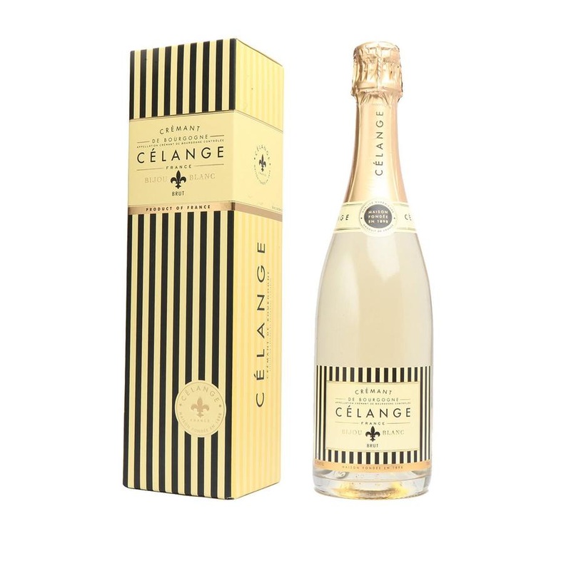 Celange Cremant de Bourgogne Bijou Blanc Champagne
