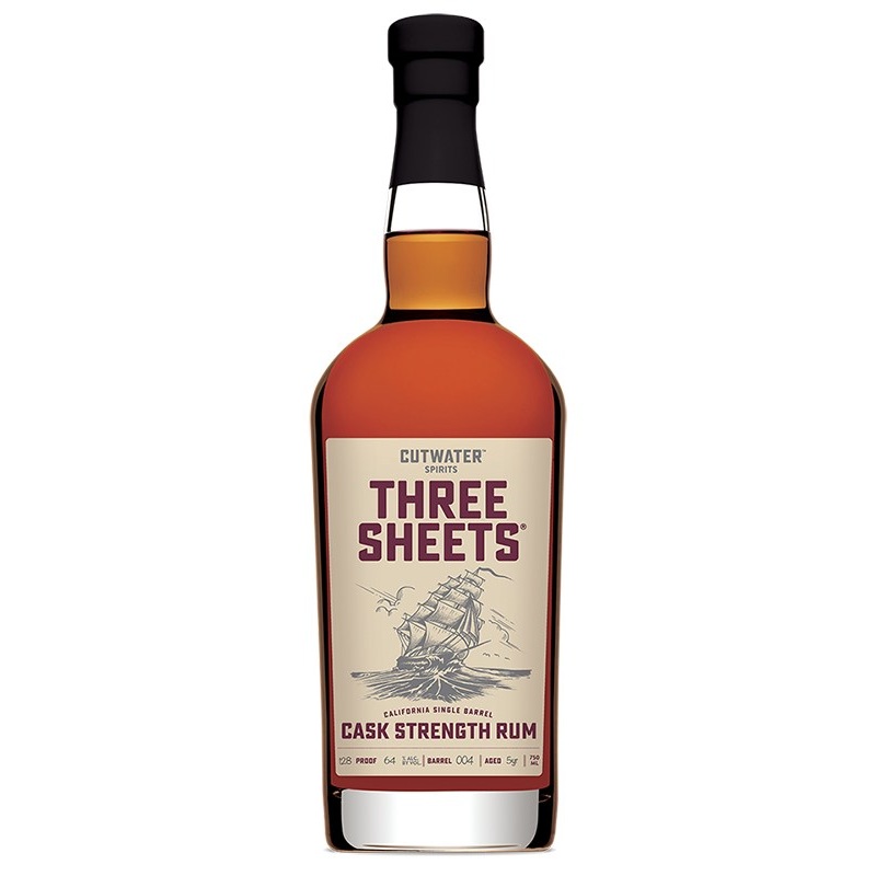 Cutwater Spirits Three Sheets Cask Strength Rum