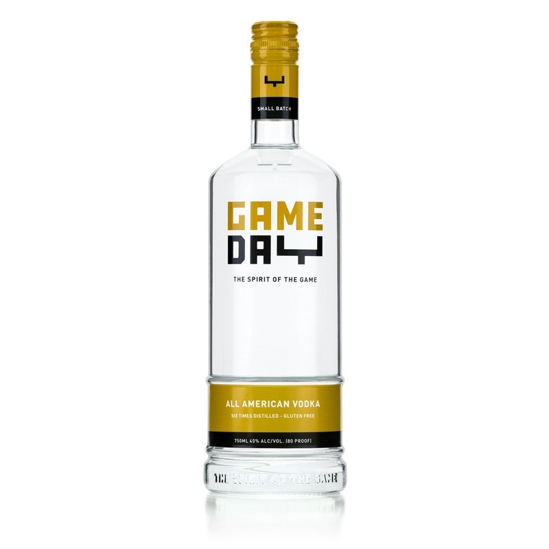 GameDay Black & Gold Vodka