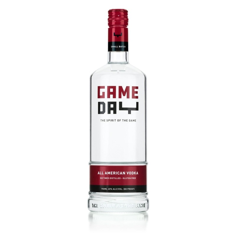 GameDay Garnet & Black Vodka