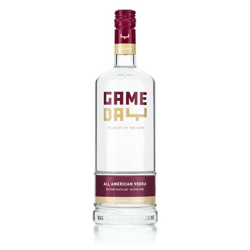 GameDay Garnet & Gold Vodka
