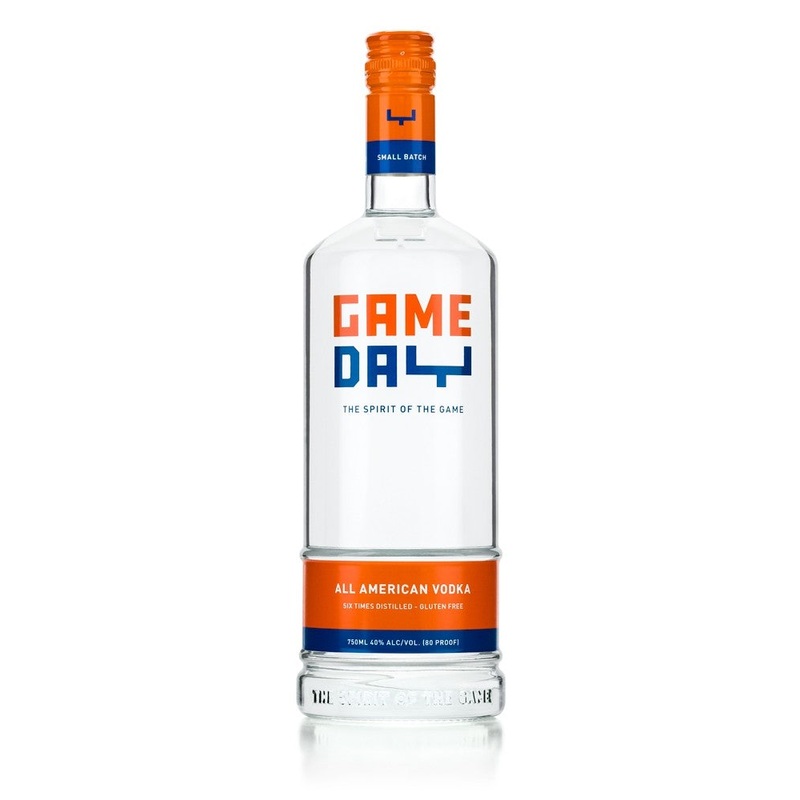 GameDay Orange & Blue Vodka