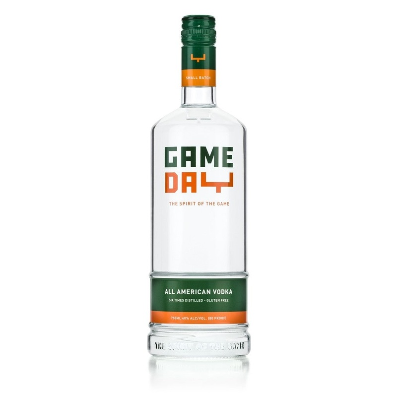 GameDay Orange & Green Vodka